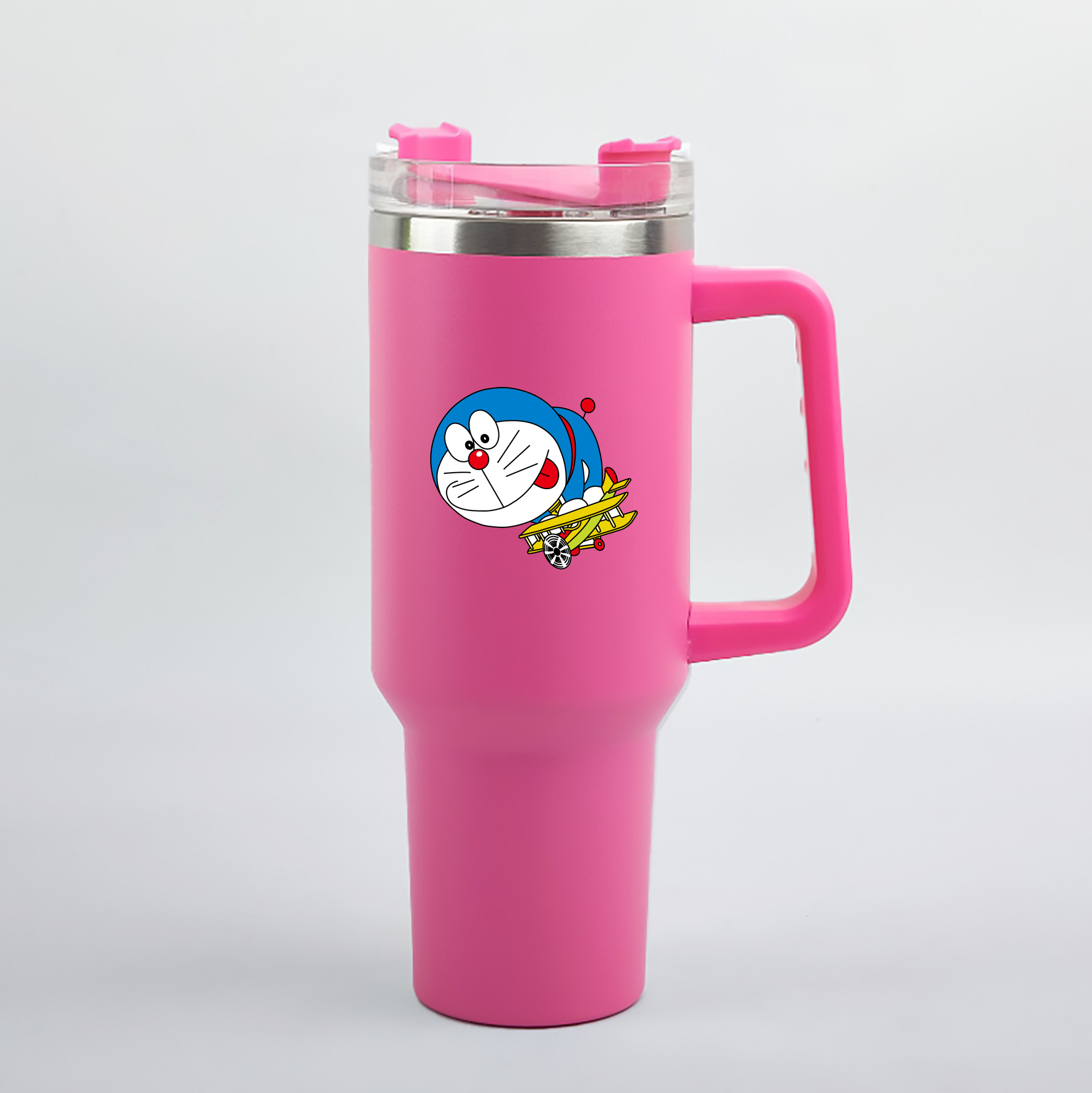 （画像用） ドラえもん Doraemon 1200mL車用タンブラー（カラープリント）